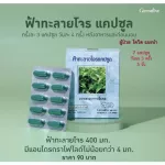 ฟ้าทะลายโจรแคปซูล กิฟฟารีน ยาสามัญประจำบ้านแผนไทย ขมิ้นชันแคปซูล วิตามินซี อาหารเสริมเพื่อสุขภาพ