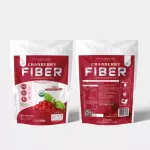 CRANBERRY PURE FIBER เครื่องดื่มไฟเบอร์ ผงแครนเบอร์รี่เพียว 100% ออแกรนิค ปริมาณ 1,000 กรัม/ถุง 1 KG. ทานได้ 33 ครั้ง