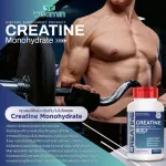 ผลิตภัณฑ์เสริมอาหาร ครีเอทีน โมโนไฮเดรต 100% Creatine Monohydrate ปริมาณ 1,110  mg./แคปซูล ขนาด 1 กระปุก บรรจุ 30 แคปซูล
