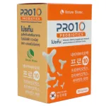 Pro10 10 types of probiotics-help with excretion Add good microbes to the body. With 10,000 million cfu-size 30 sachets/ 2 boxes