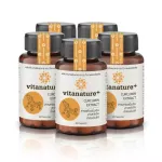 Vitanature+ Curcumin Dietary Supplement Turmeric extract Mixed with 5 bottles of ginger extract