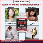 Simply Potent Ginseng 1000 mg, 180 Veggie Capsules No.672