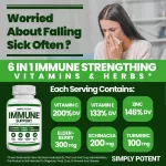 Simply Potent Immune System Support, 60 Capsules No.674