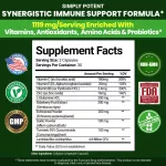 Simply Potent Immune System Support, 60 Capsules No.674