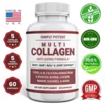 Simply Potent Multi Collagen, 60 Capsules No.704