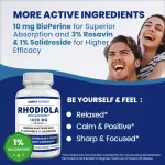 Simply Potent Rhodiola, 180 Vegetarian Capsules No.709