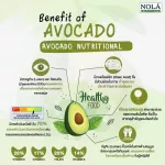 Nola Avocado, cool -pressed avocado oil with high fatty acids Natural extracts