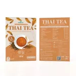 Thai Tea, hungry control drinks, Thai tea flavor, full weight control Thai tea drinks, ready -to -drink drinking, 1 pack of 7 sachets, 140 grams