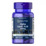 Puritan's Pride,ALA ,Alpha lipoic acid 300 mg, 100mg ,60 Capsules,ala สูตรเข้มข้น จากอเมริกา