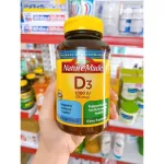 พร้อมส่งNature made. Vitamin D3, 25 mcg 1000 IU, 650 Softgels, วิตามินดี3 ,650เม็ด