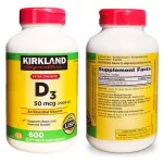 Ready to send Kirkland, Vitamin D3, Kirkland, Signature, Extra Strength D3 50 MCG, 600 Softgels, Vitamin D 3,