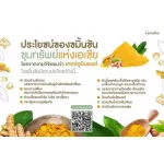 ขมิ้นชันอาหารเสริมกิฟฟารีน ผงขมิ้นสกัด 60 แคปซูล วิตามินซี curcuma ce สมุนไพรแก้ กรดไหลย้อน โรคกระเพาะ ท้องอืด+เฟ้อ