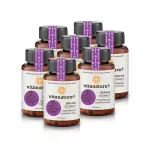 ไวตาเนเจอร์พลัส สารสกัดพรมมิ ผสมสารสกัดใบแปะก๊วย อาหารเสริมบำรุงสมอง และความจำ 7 กระปุก