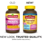 Nature Made, Prenatal, Multi + DHA 200mg, 150 Softgels, vitamin preparation