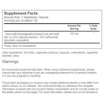 Ready to deliver Life Extension, Optimized Ashwagandha, 60 Vegetarian Capsules.