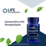 พร้อมส่ง ไลฟ์ เอ็กเทนชั่น Life Extension, Astaxanthin with Phospholipids, 4 mg 30 Softgels