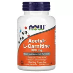 Ready to deliver L-Carnitne Alc Now Foods, Acetyl-L-Carnitine, 500 mg, 100 Veg Capsules.