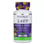 Ready to relieve stress, depression 5-htp, natrol, time release, serotonin serotonin, 100 mg, 45 tablets.