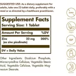 Ready to send sync, picoline, solgar, zinc picolinate, 22 mg, 100 tablets.