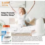 พร้อมส่ง ช่วยเรื่องการนอน Doctor's Best, 5-HTP, 100 mg, 60 / 180 Veggie Caps Promotes Healthy Sleep