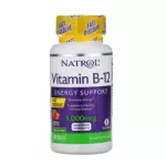 Ready to deliver vitamin B-12 Natrol, Vitamin B-12, Maximum Strength, Fast Dissolve, Strawberry Natural Flavor 5,000 MCG, 100 Tablets.