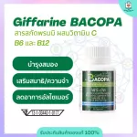 Dietary supplement Extract from carpets mixed with vitamin C vitamin B12 and vitamin B6 type, Giffarine capsule.