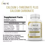 Calcium L-Tree Onet Plus x 1 bottle of calcium carbonate collagen Soi Inuvic Calcium L-Threonate Plus Carbonate Collagen
