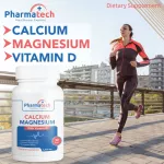 แคลเซียม แมกนีเซียม วิตามินดี x 1 ขวด Calcium Magnesium Vitamin D ฟาร์มาเทค Pharmatech บรรจุขวดละ 30 เม็ด