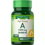 Nature's Truth High Potency Vitamin A 3,000 MCG100 Quick Release Softgels Vitamin A 100 Softgel