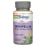 Solaray Boswellia Extract 450 mg 60 Vegcaps, frankincense, India extracted 450 milligrams, 60 Weigi Capsule