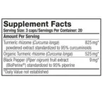 Oregon's Wild Harvest Turmeric 60 Capsules ขมิ้นชันสกัด 60 แคปซูล