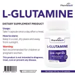L-glutamine x 1 bottle of farm, L-Glutamine Pharmatech, deep sleep, sleepy, glossy, glutamine.