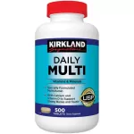 Kirkland Daily Multi, Total Vitamin, 500 Tablets