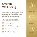 Solgar Vitamins Only 90 Vegetable Capsules วิตามินรวม 90 เวจจี้แคปซูล