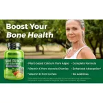 Naturelo Bone Strength Plant-based Calcium Complex 120 Vegetarian Capsules Bone Calcium 120 Weigi Capsule