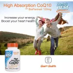 Doctor's Best High Absorption Coq10 with Bioperine 100 mg 120 Veggie Caps Cow Sezy Q10 120 Weigi Capsule