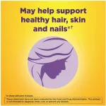 Nature Made Hair Skin and Nails 2500 MCG 60 Softgels Vitamin Skin and 60 nail