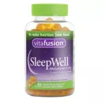 Melatonin, Vitafusion, Sleep Well, Gummies, 60 tablets, sleeping, jelly, gummy