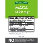 Nature's Truth Maca 1,600 mg 60 Quick Release Capsules มาคา 60 แคปซูล