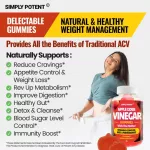 Simply Potent Apple Cider Vinegar 60 Gummies No.662