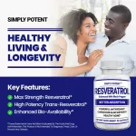 Simply Potent Resortrol 1000 mg, 90 Capsules No.707