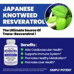 Simply Potent Resortrol 1000 mg, 90 Capsules No.707