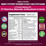 Simply Potent Women's Multi Vitamin , 60 Capsules No.712
