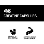 ครีเอทีน Micronized Creatine 2500 mg 300 Capsules ON™ Optimum Nutrition® Micronized Form อนุภาคเล็กกว่าปกติ 17 เท่า Latest Version กระปุกใหญ่
