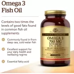 Solgar Omega-3 EPA & DHA DOUBLE STRENGTH 700 mg 60 Softgels Omega 3 60 Softgel