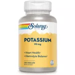 Solaray Potassium 99 mg 200 Vegcaps Potassium 200 Weigi Capsule