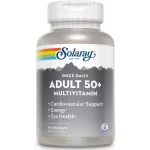 Solaray Once Daily Adult 50+ Multivitamin 90 VegCaps วิตามินรวมสำหรับผู้ใหญ่ 90 เวจจี้แคปซูล
