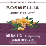 Nature's Way Boswellia 307 MG 60 Tablets, frankincense, India 60 tablets