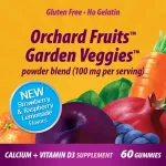 Nature's Way Alive! Calcium + D3 60 Gummies Calcium + Vitamin D 3 Bone Strengthen Solve fat 60 gum