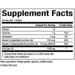 Natural Factors Super Cod Liver Oil 90 Softgels 90 Liver Gel Gel